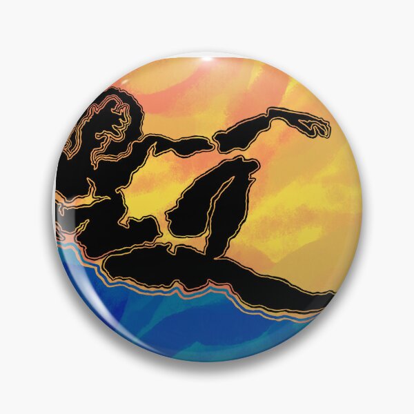 Item preview, Abstract Lounging Man  designed and sold by rebeccambruyere.