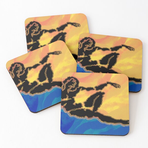 Item preview, Abstract Lounging Man  designed and sold by rebeccambruyere.