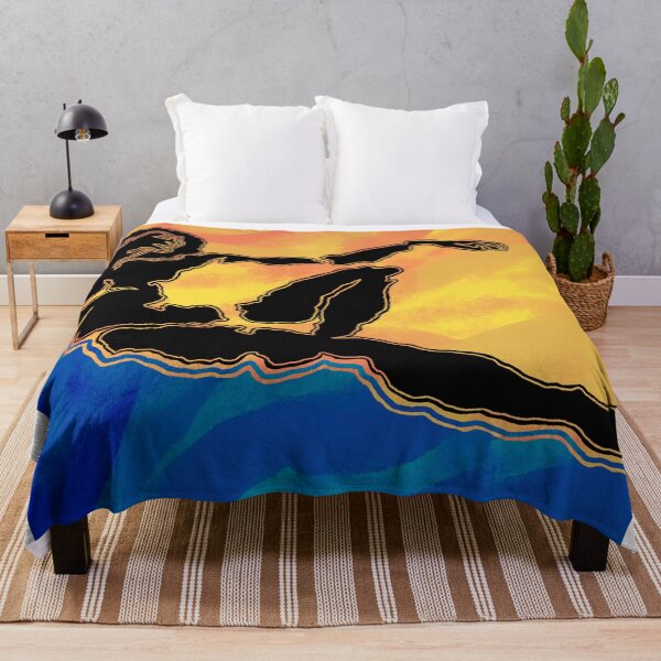 Item preview, Abstract Lounging Man designed and sold by rebeccambruyere.