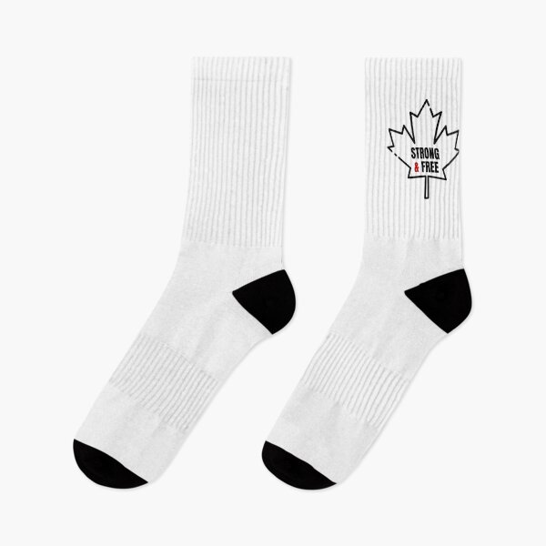 Item preview,  Maple Leaf with - Strong & Free ( White) designed and sold by Free2BeMeShop.