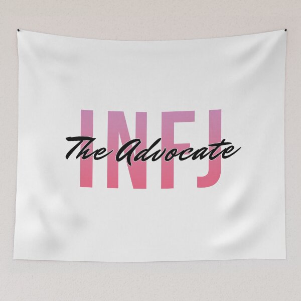 Item preview, INFJ - The Advocate Pink Gradient designed and sold by DanLopesMerch.