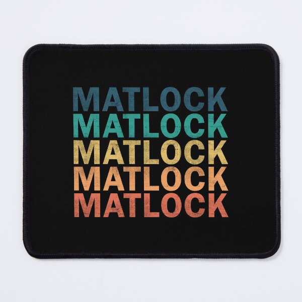 Item preview, Matlock Name T Shirt - Matlock Vintage Retro Name Gift Item Tee designed and sold by braedowen3.