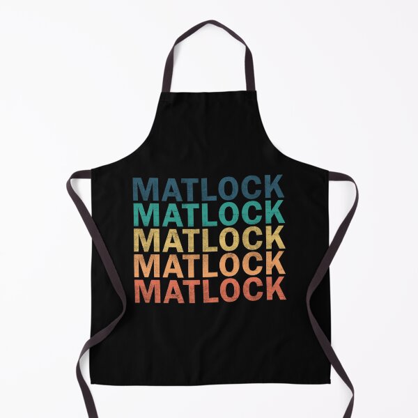 Item preview, Matlock Name T Shirt - Matlock Vintage Retro Name Gift Item Tee designed and sold by braedowen3.