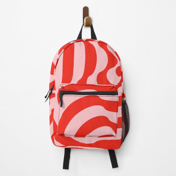 Item preview, Colorful Retro Gradated Op Art Pattern Red and Pink designed and sold by tonymagnerart.