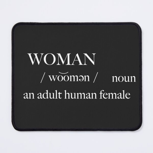Item preview, Woman Definition - Anti Woke - Funny Conservative Stickers designed and sold by WeAreRightStore.