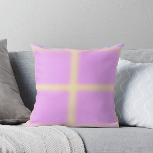 Item preview, Soft Lilac Squares with Canary Yellow Blurred Edges designed and sold by ThisNThatImages.
