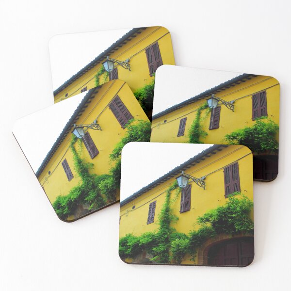 Item preview, Colored building in Monte San Martino designed and sold by Kristina Drozd.