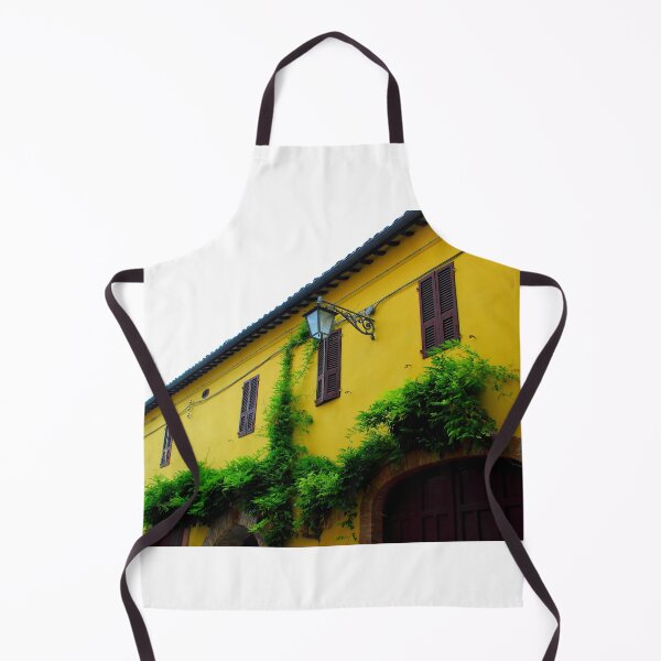 Item preview, Colored building in Monte San Martino designed and sold by Kristina Drozd.