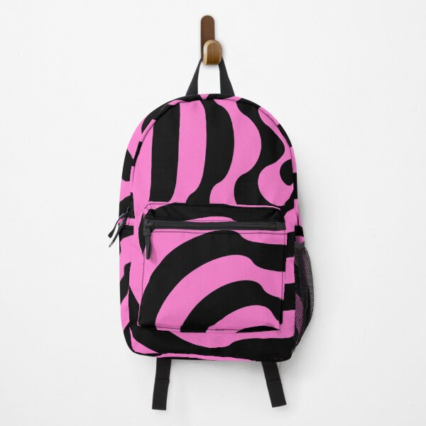 Item preview, Colorful Retro Gradated Op Art Pattern Black and Pink designed and sold by tonymagnerart.
