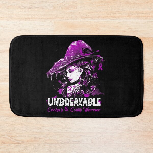 Item preview, Halloween Crohn's & Colitis Warrior Unbreakable designed and sold by tenjun16.