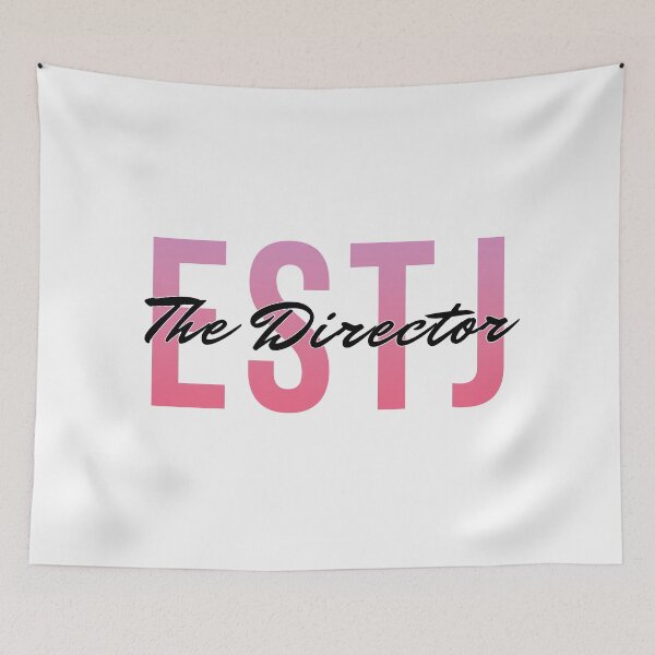 Item preview, ESTJ - The Director Pink Gradient designed and sold by DanLopesMerch.