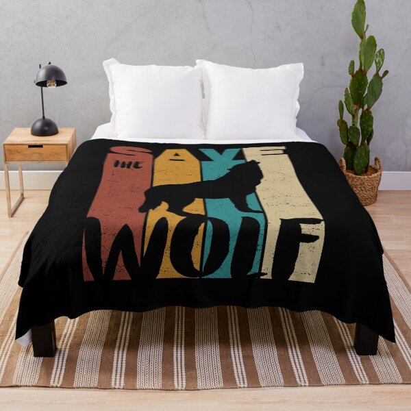 Item preview, Save The Wolf, Retro Vintage Design, Earth Day designed and sold by PROMEN Creativity.