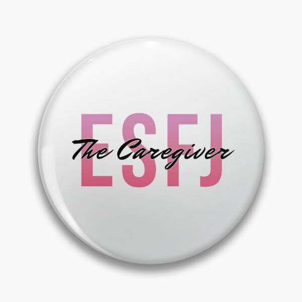 Item preview, ESFJ - The Caregiver Pink Gradient designed and sold by DanLopesMerch.