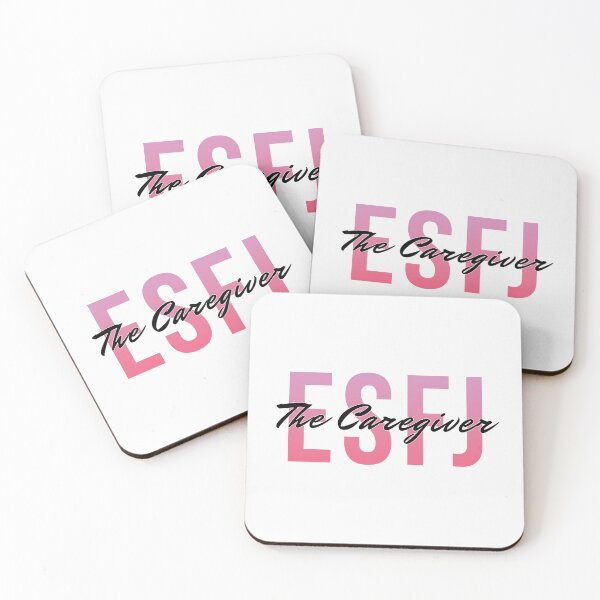 Item preview, ESFJ - The Caregiver Pink Gradient designed and sold by DanLopesMerch.