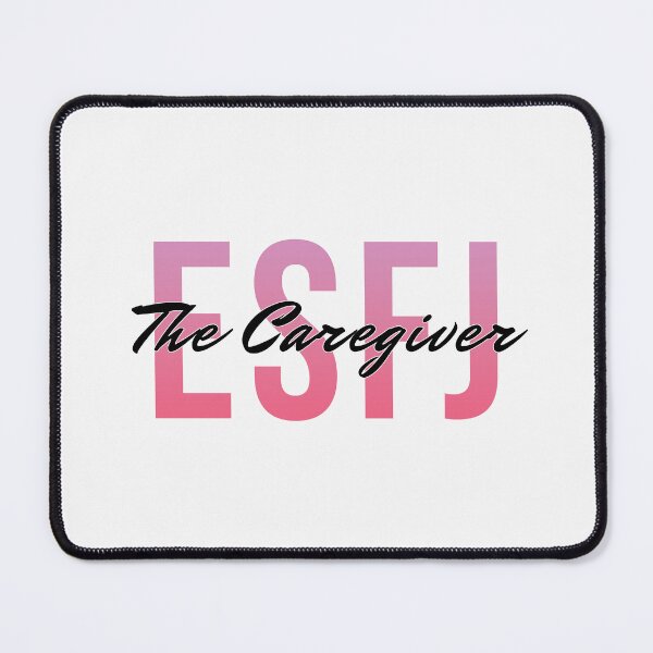 Item preview, ESFJ - The Caregiver Pink Gradient designed and sold by DanLopesMerch.