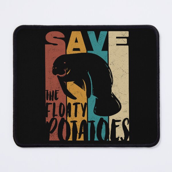 Item preview, Save The Floaty Potatos, Retro Vintage Design, Earth Day designed and sold by PROMEN Creativity.
