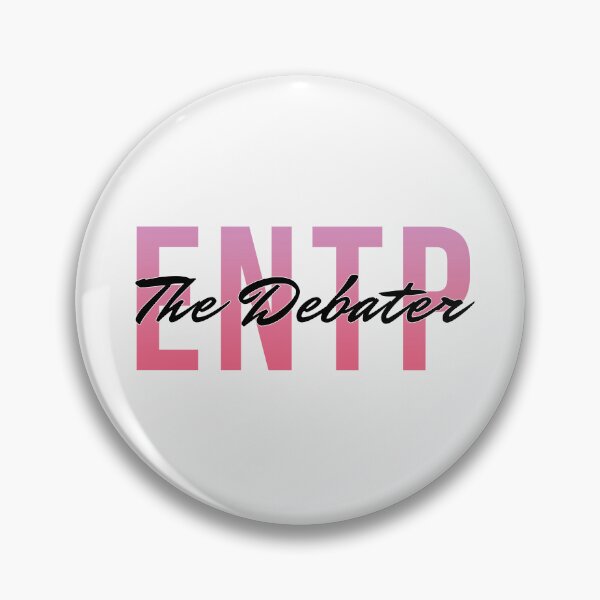 Item preview, ENTP - The Debater Pink Gradient designed and sold by DanLopesMerch.
