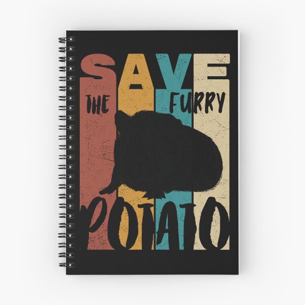 Item preview, Save The Furry Potato, Retro Vintage Design, Earth Day designed and sold by PROMEN Creativity.