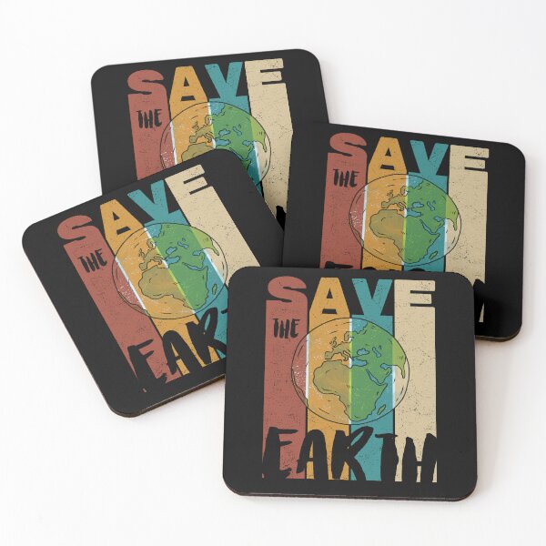 Item preview, Save The Earth, Retro Vintage Design, Earth Day designed and sold by PROMEN Creativity.