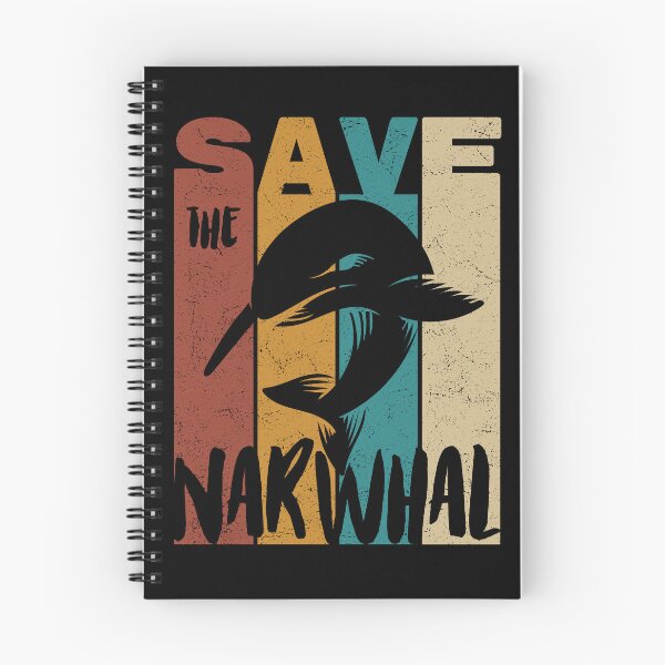 Item preview, Save The Narwhal, Retro Vintage Design, Earth Day designed and sold by PROMEN Creativity.