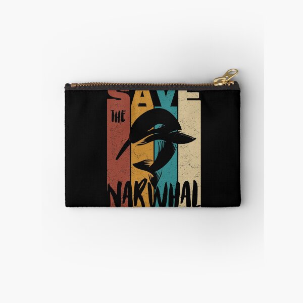 Item preview, Save The Narwhal, Retro Vintage Design, Earth Day designed and sold by PROMEN Creativity.