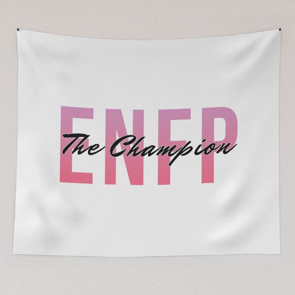 Item preview, ENFP - The Champion Pink Gradient designed and sold by DanLopesMerch.