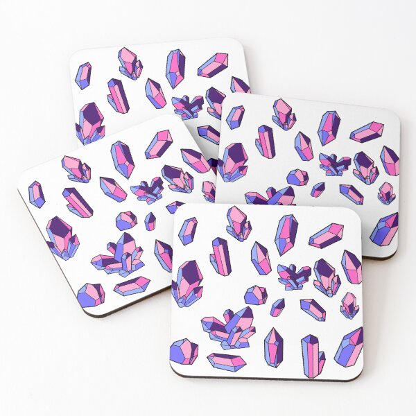 Item preview, Omnisexual / Omniromantic Pride Flag Crystal Pattern designed and sold by Nixx Riken.