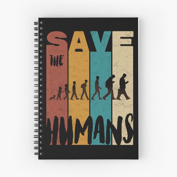 Item preview, Save The Humans, Retro Vintage Design, Earth Day designed and sold by PROMEN Creativity.
