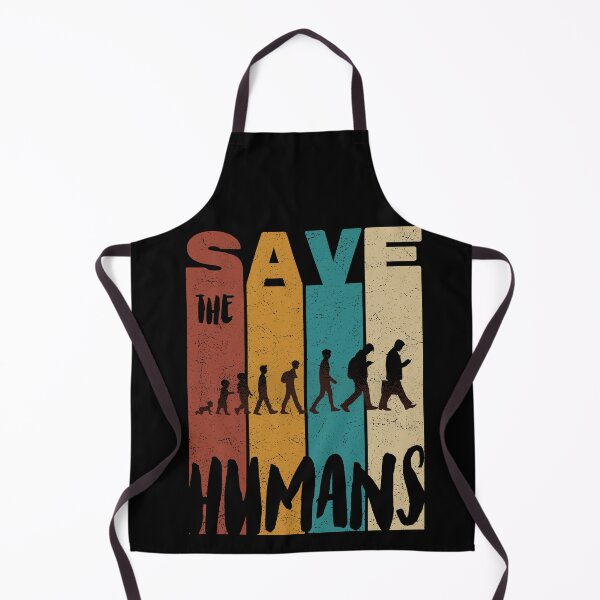 Item preview, Save The Humans, Retro Vintage Design, Earth Day designed and sold by PROMEN Creativity.