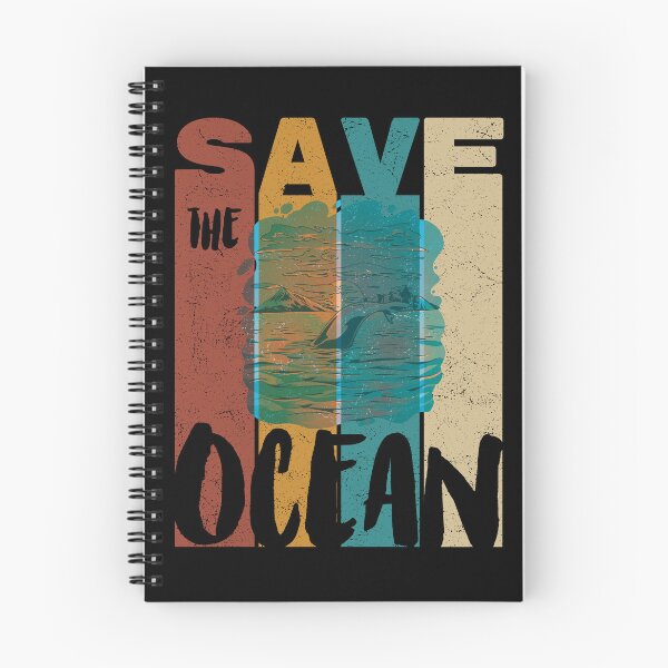 Item preview, Save The Ocean, Retro Vintage Design, Earth Day designed and sold by PROMEN Creativity.