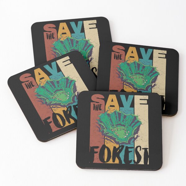 Item preview, Save The Forest, Retro Vintage Design, Earth Day designed and sold by PROMEN Creativity.