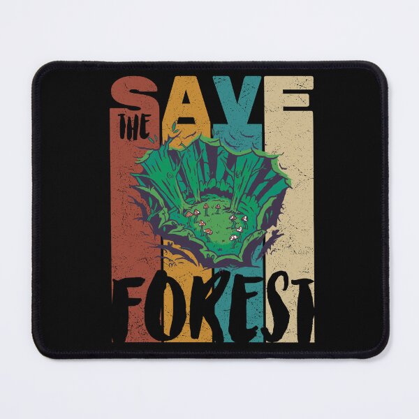 Item preview, Save The Forest, Retro Vintage Design, Earth Day designed and sold by PROMEN Creativity.