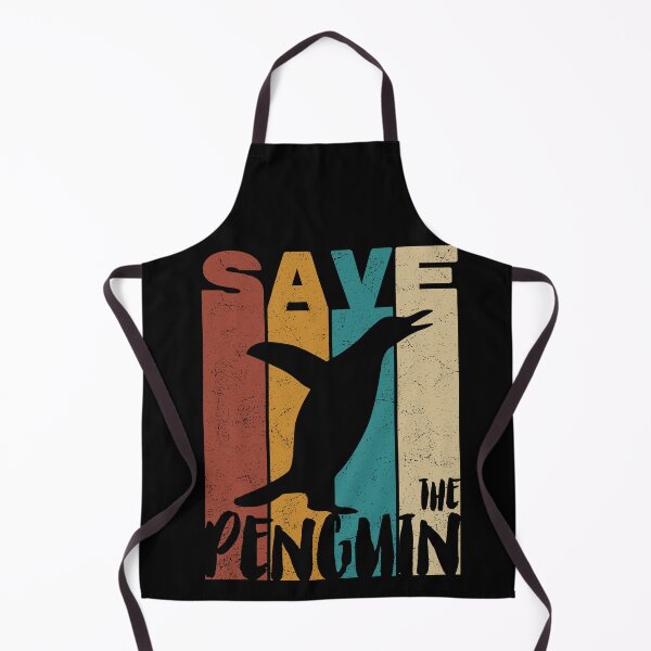 Item preview, Save The Penguin, Retro Vintage Design, Earth Day designed and sold by PROMEN Creativity.