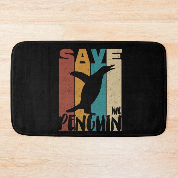 Item preview, Save The Penguin, Retro Vintage Design, Earth Day designed and sold by PROMEN Creativity.