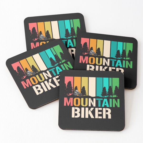 Item preview, Vintage Mountain Biker Bike Cyclist road designed and sold by ClamenTaon.