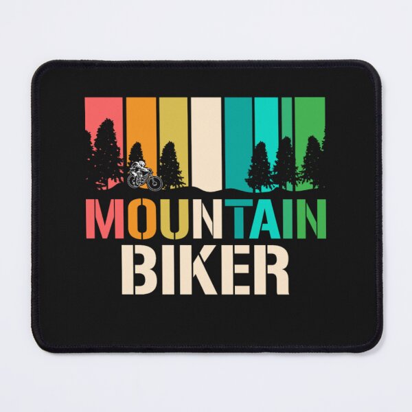 Item preview, Vintage Mountain Biker Bike Cyclist road designed and sold by ClamenTaon.