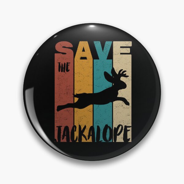 Item preview, Save The jackalope, Retro Vintage Design, Earth Day designed and sold by PROMEN Creativity.