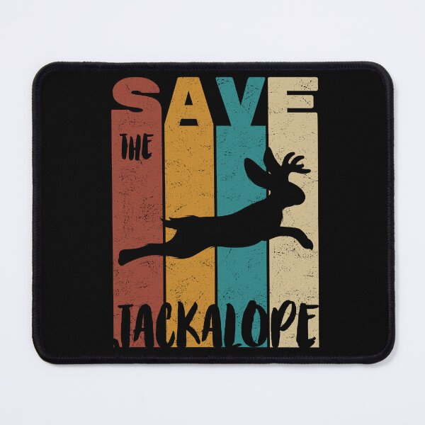 Item preview, Save The jackalope, Retro Vintage Design, Earth Day designed and sold by PROMEN Creativity.