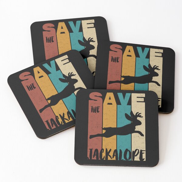 Item preview, Save The jackalope, Retro Vintage Design, Earth Day designed and sold by PROMEN Creativity.