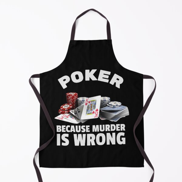 Item preview, Poker because Murder is Wrong Casino Dealer Funny Gambling designed and sold by SweetbeStore.