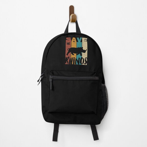 Item preview, Save The Rhinos, Retro Vintage Design, Earth Day designed and sold by PROMEN Creativity.