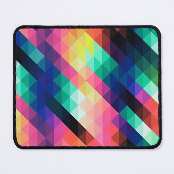 Item preview, Abstract multicolor geometric triangles designed and sold by cutecrazytshirt.