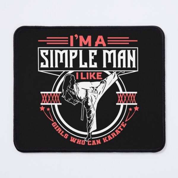 Item preview, Simple man Karate Martial arts Sports designed and sold by ClamenTaon.