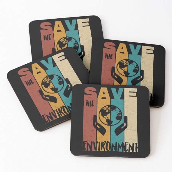 Item preview, Save The Environment, Retro Vintage Design, Earth Day designed and sold by PROMEN Creativity.