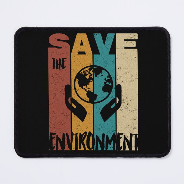 Item preview, Save The Environment, Retro Vintage Design, Earth Day designed and sold by PROMEN Creativity.