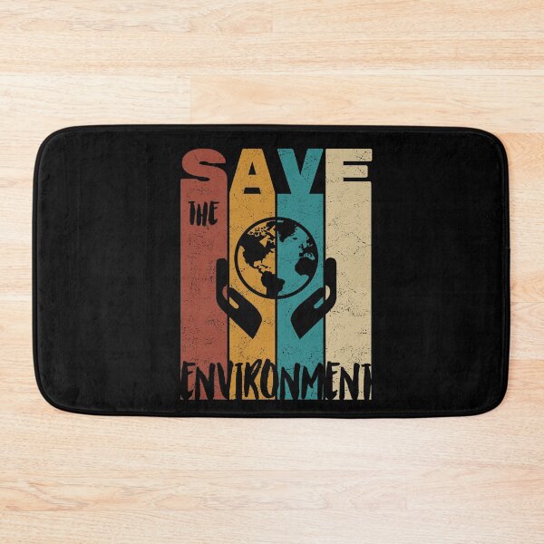 Item preview, Save The Environment, Retro Vintage Design, Earth Day designed and sold by PROMEN Creativity.