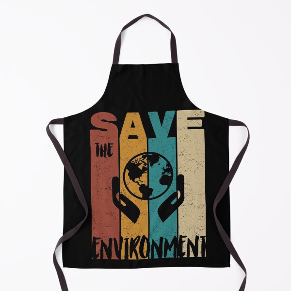 Item preview, Save The Environment, Retro Vintage Design, Earth Day designed and sold by PROMEN Creativity.