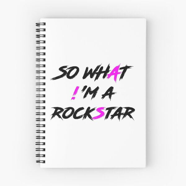 Item preview, SO WHAT! 'M A ROCKSTAR designed and sold by Milyon Art.