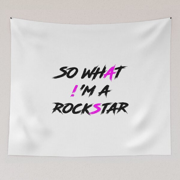 Item preview, SO WHAT! 'M A ROCKSTAR designed and sold by Milyon Art.