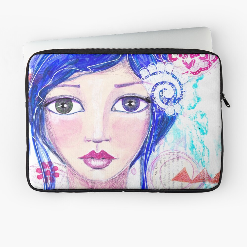 I follow my heart | Ich folge meinem Herzen Laptoptasche